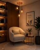 Pendente Diamante Rose Gold Premium — Design Moderno e Sofisticado