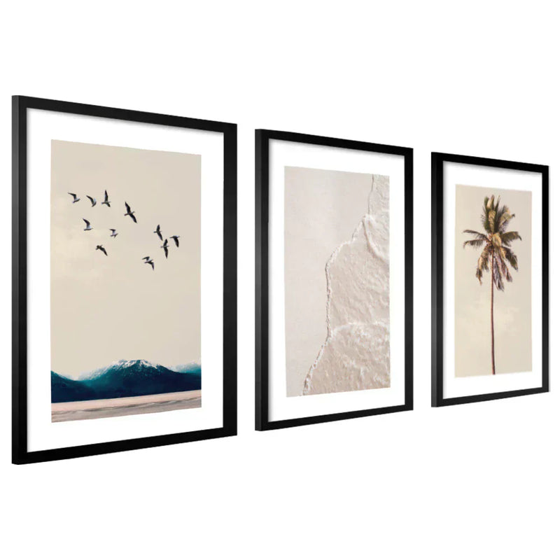 Quadros Praia e Mar — Elegância Natural