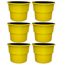Kit 6 Vasos Autoirrigáveis Decorativos Premium — Jardim Inteligente