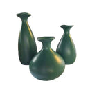 Trio de Vasos Decorativos em Cerâmica Premium