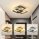 Plafon LED Geométrico Premium — Minimalista Moderno 3 Cores