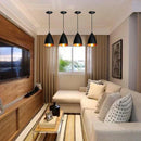 Pendentes Vegas Preto e Bronze — Design Moderno Premium