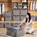 Caixas Organizadoras com Tampa Transparente – Oxford Reforçado 47×28×20cm